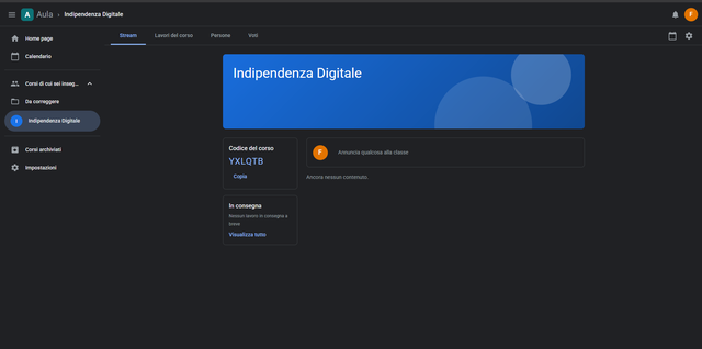 Aula screenshot