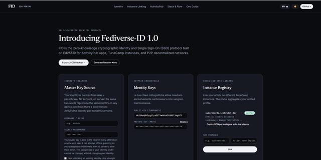 FID screenshot