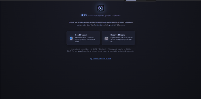 Iris screenshot