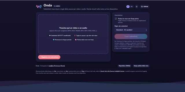 Onda screenshot