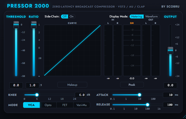 Pressor2000 Studio Compressor plugin