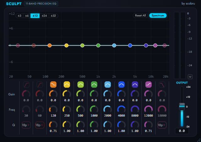 Sculpt Parametric EQ plugin