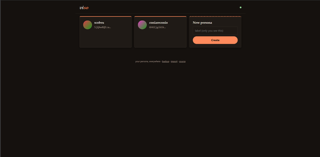 Viso screenshot